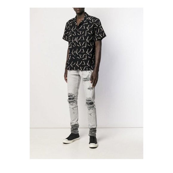 AMIRI Distressed Slim Fit Jeans - Picture 4 of 9